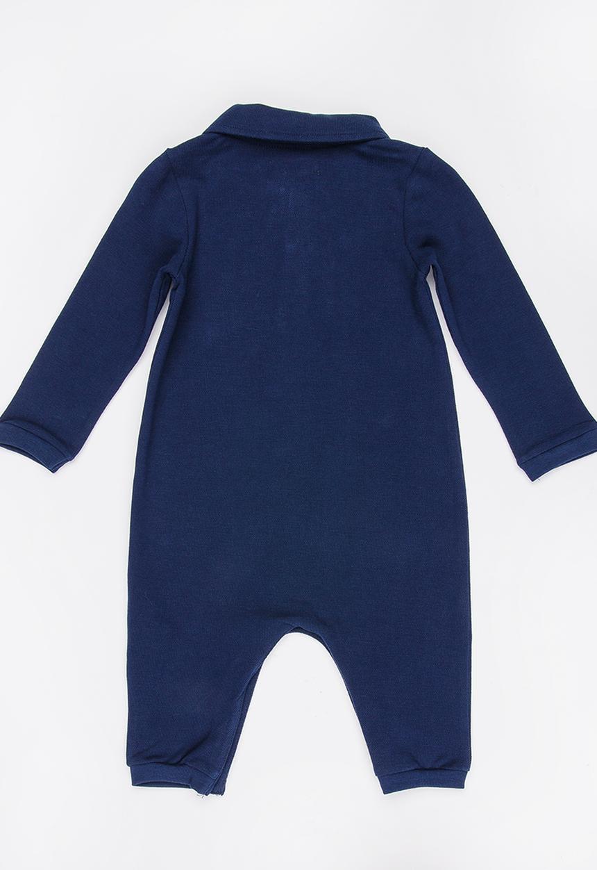 POLO - Tyler LS Babygrow Navy