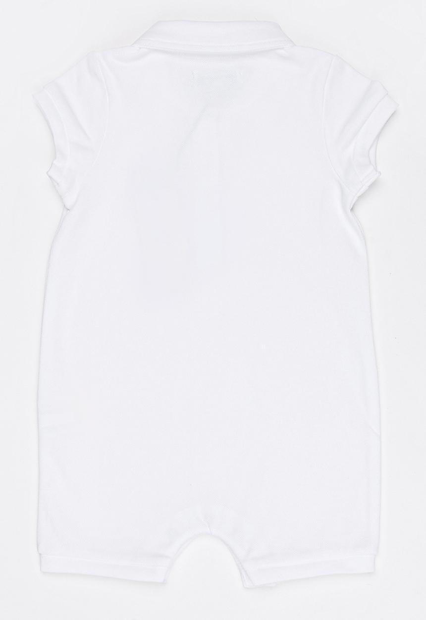 POLO - Alex SS Babygrow White