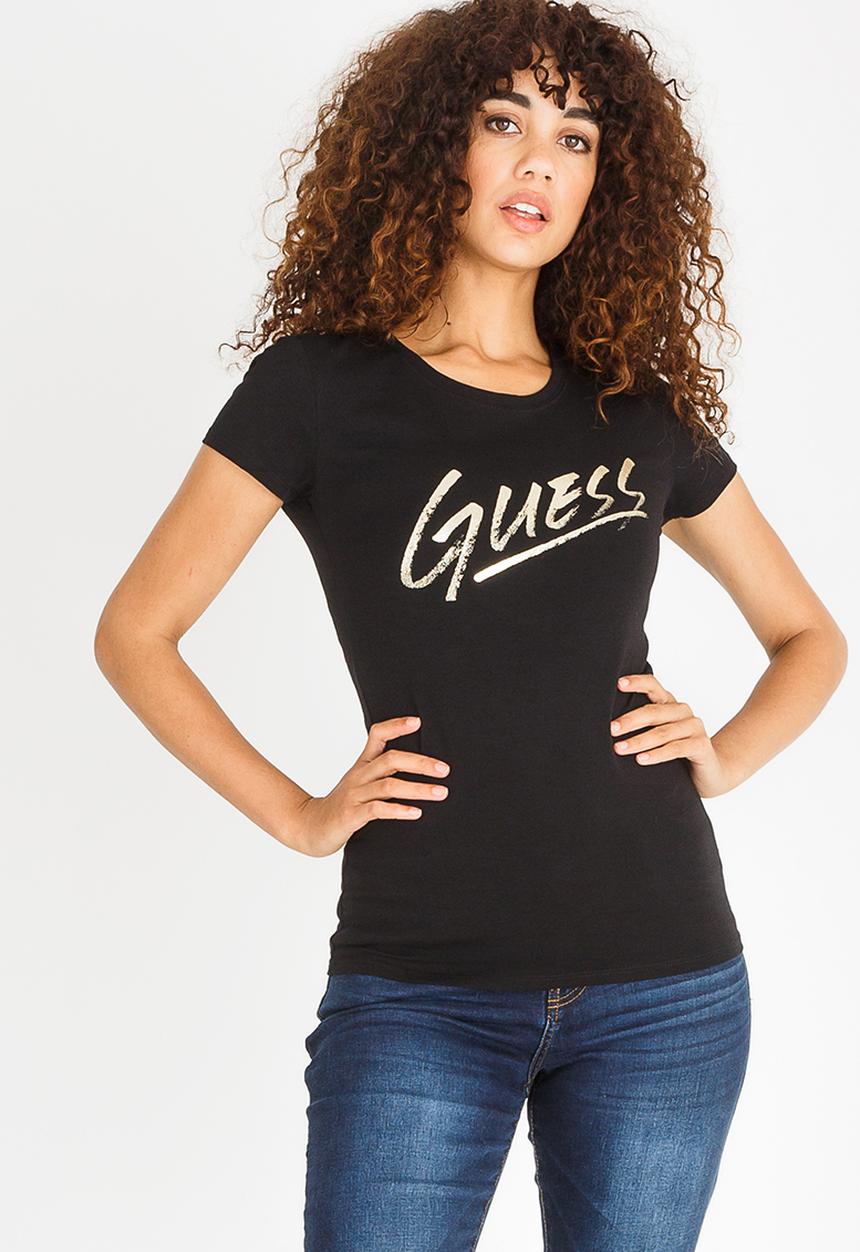 GUESS - Guess Tee Black