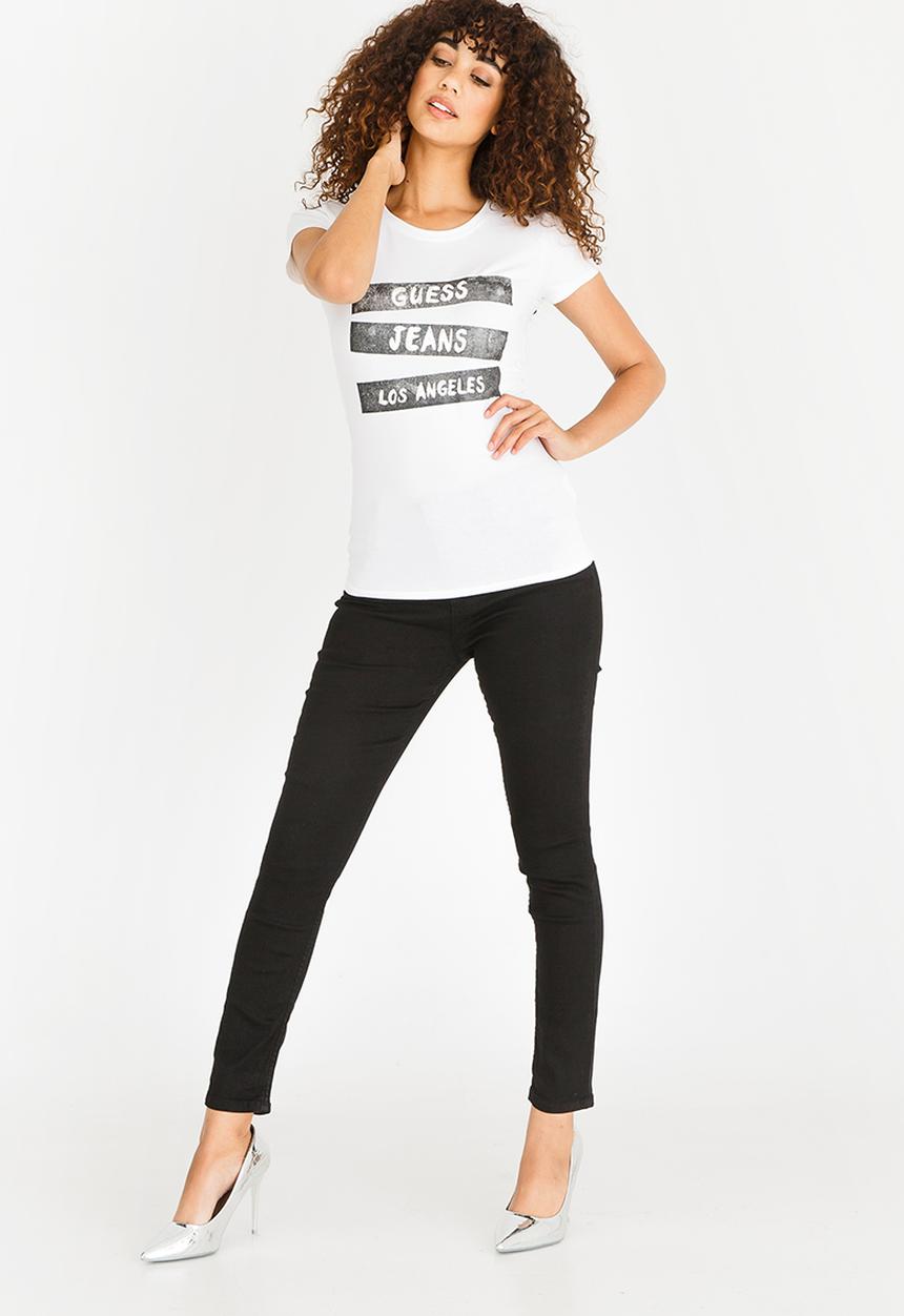 GUESS - Guess Crew Neck Tee White