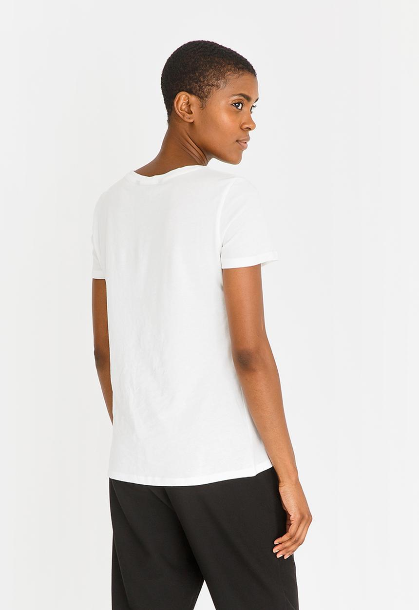 Vero Moda - Slogan Tee White