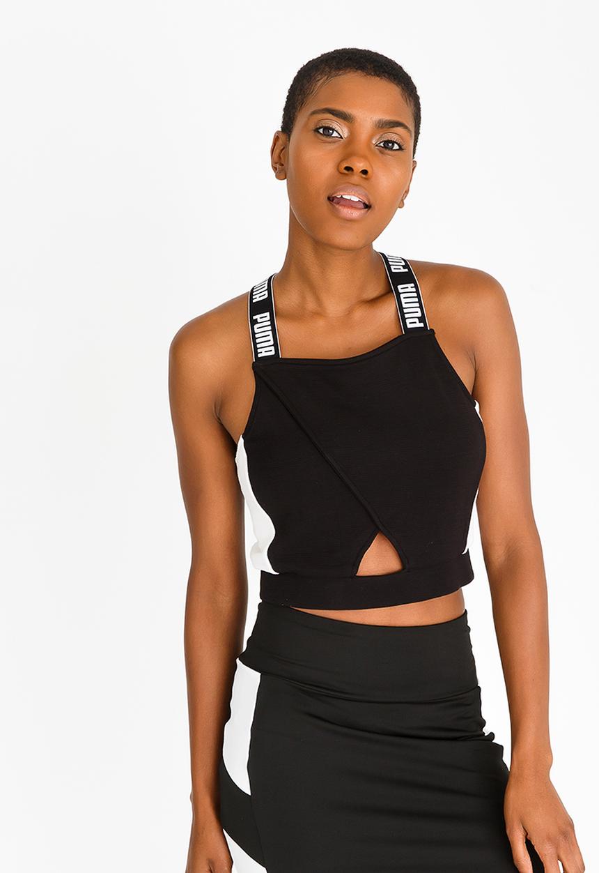 PUMA - Archive Crop Top Black