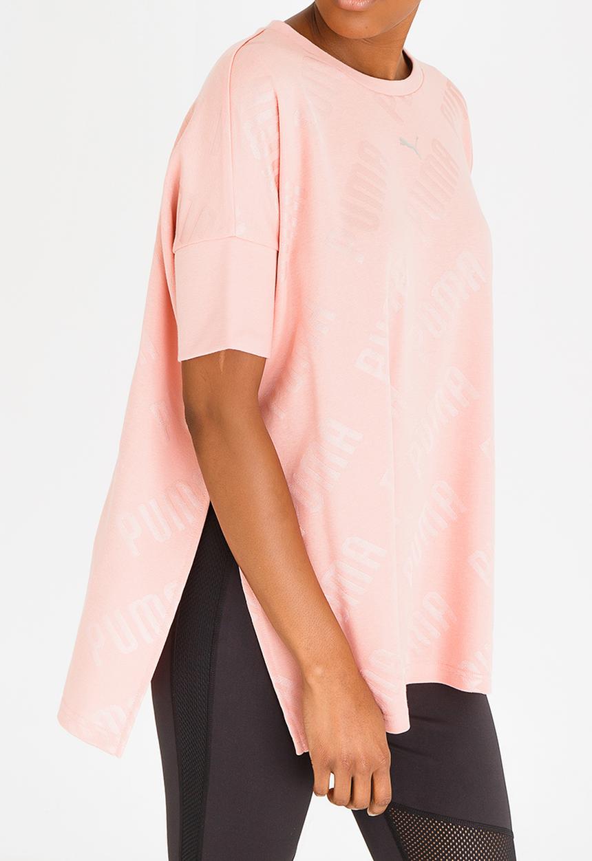 PUMA - En Pointe Wide Tee Pale Pink