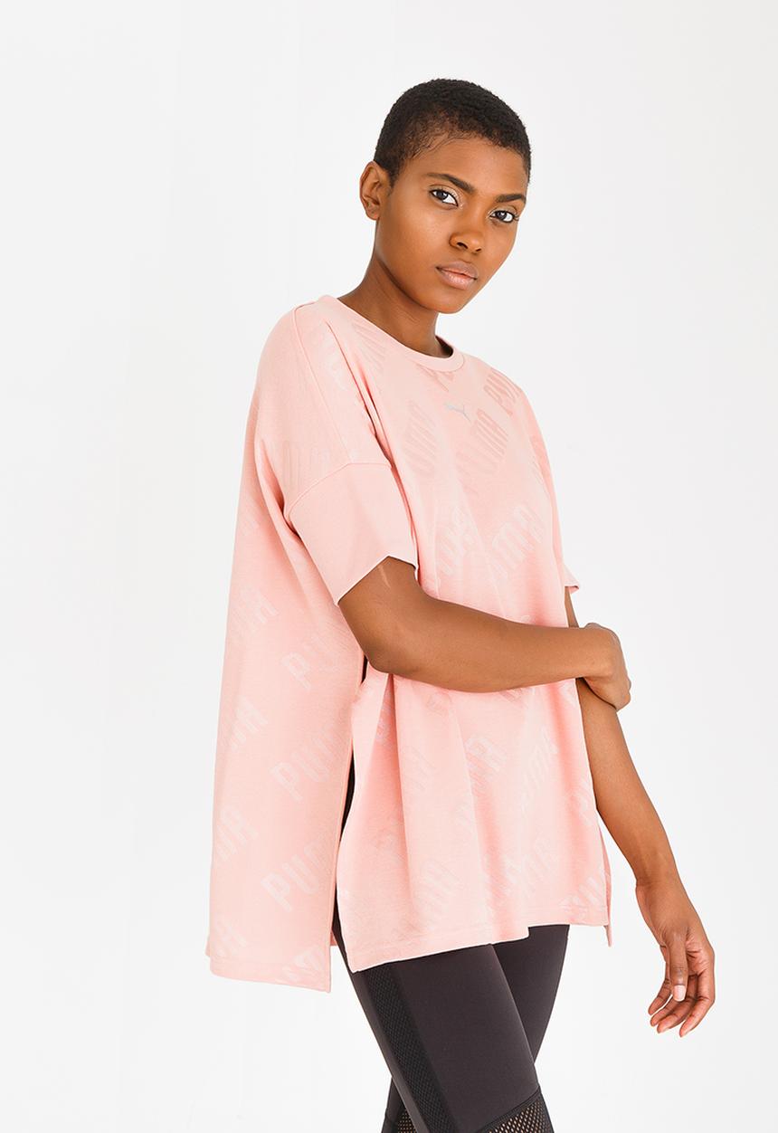 PUMA - En Pointe Wide Tee Pale Pink