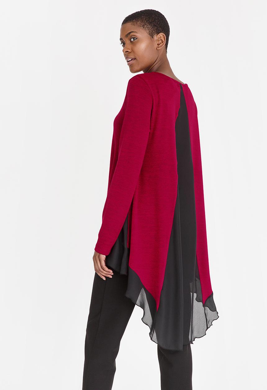 edit - Fishtale Tunic Dark Red