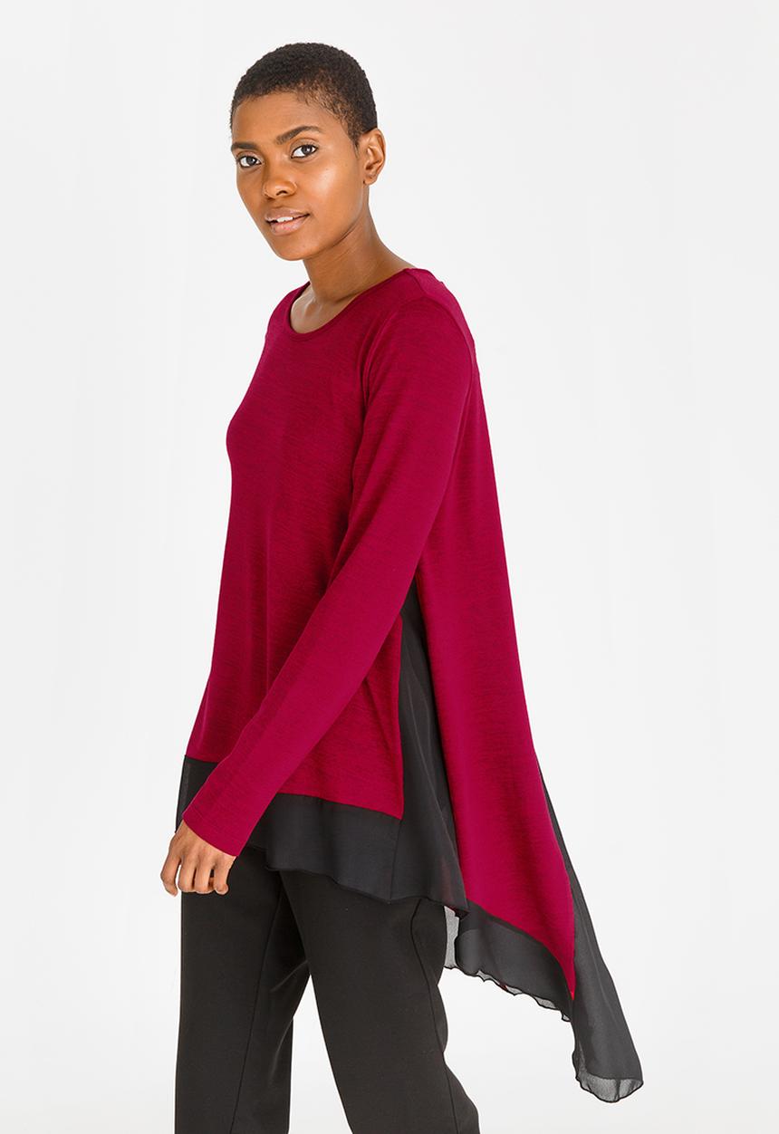 edit - Fishtale Tunic Dark Red