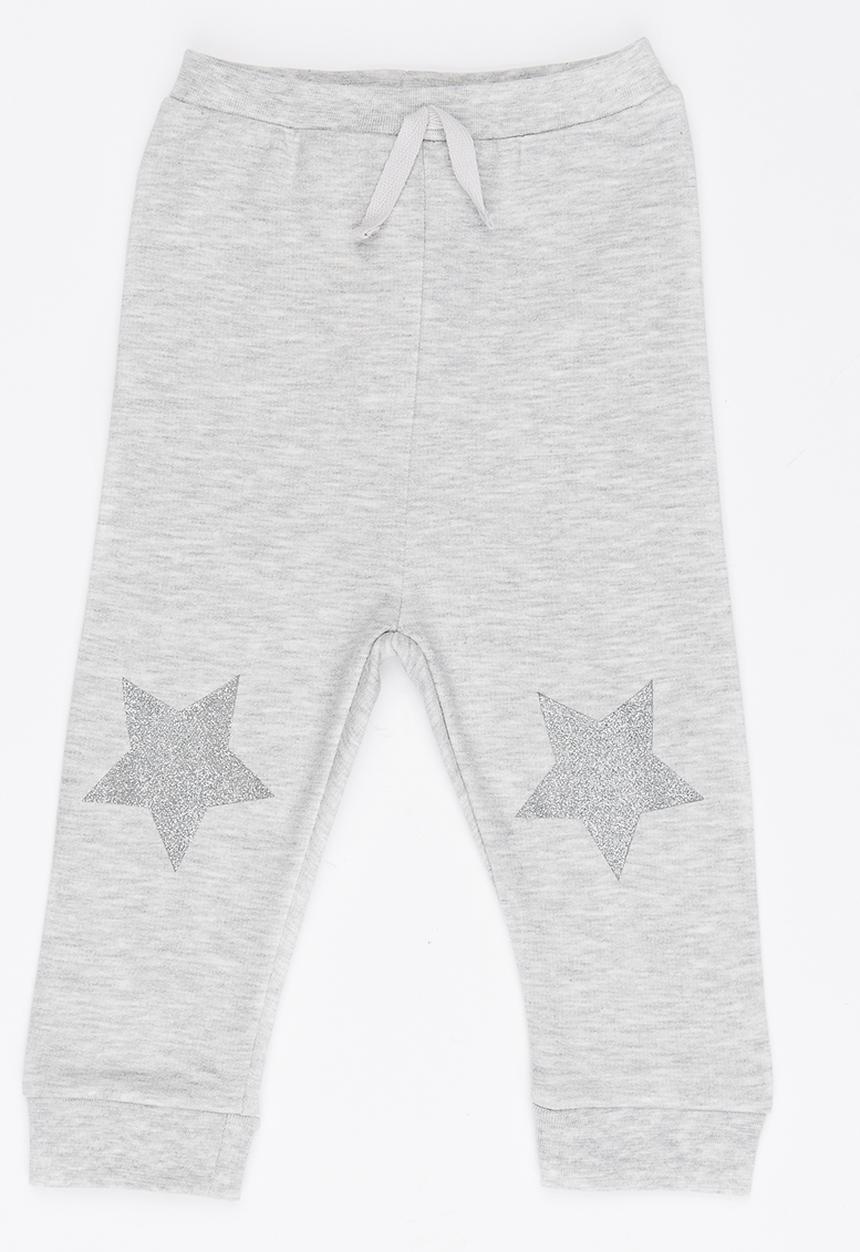 Soobe - Star print joggers - grey