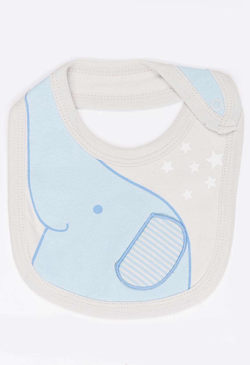 Soobe - Boys Printed Bib Grey