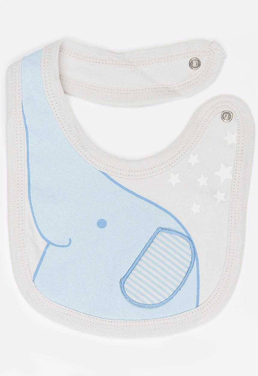 Soobe - Boys Printed Bib Grey