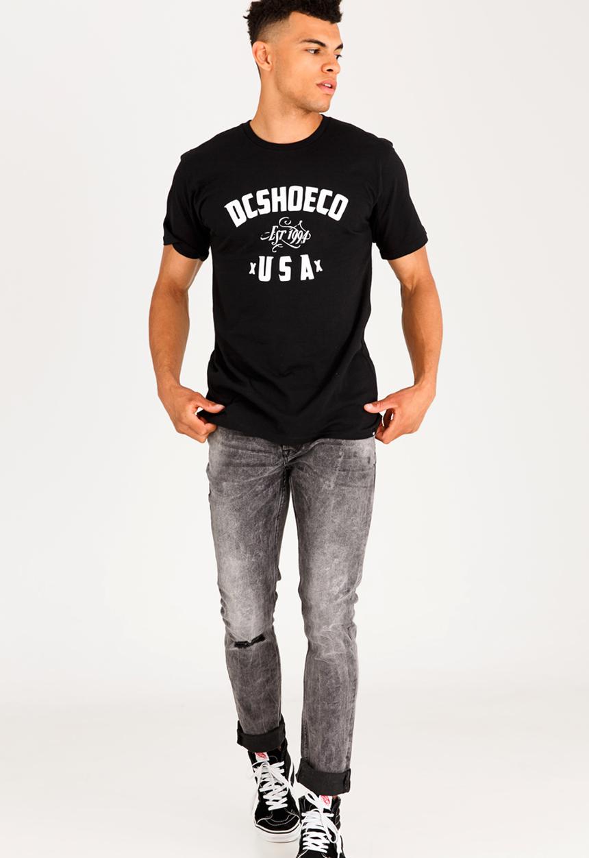 DC - Fusty Cotton Tee Black