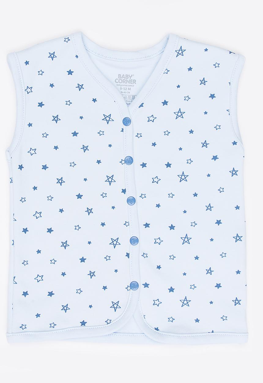 Baby Corner - Boys waistcoat - blue