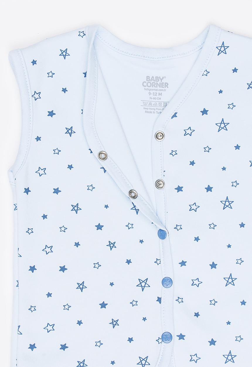 Baby Corner - Boys waistcoat - blue