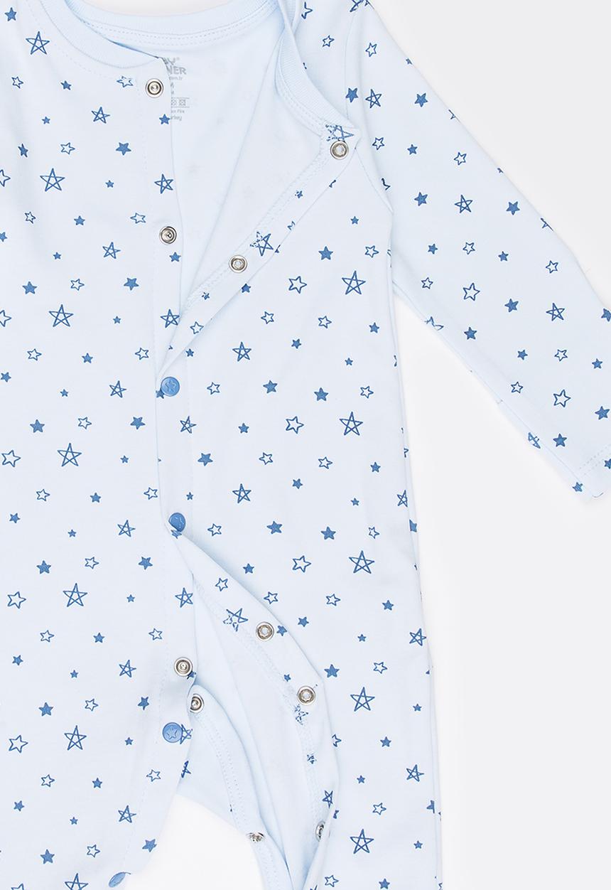 Baby Corner - Boys  Sleepsuit Pale Blue