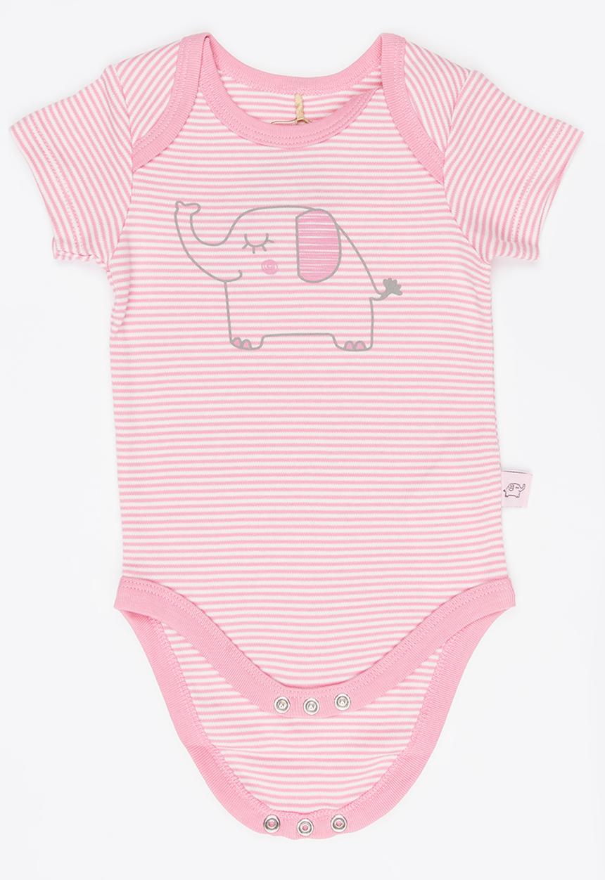 Soobe - Girls Printed Bodysuit Mid Pink