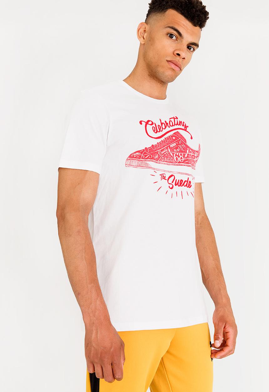 PUMA - Suede Celebration Tee White