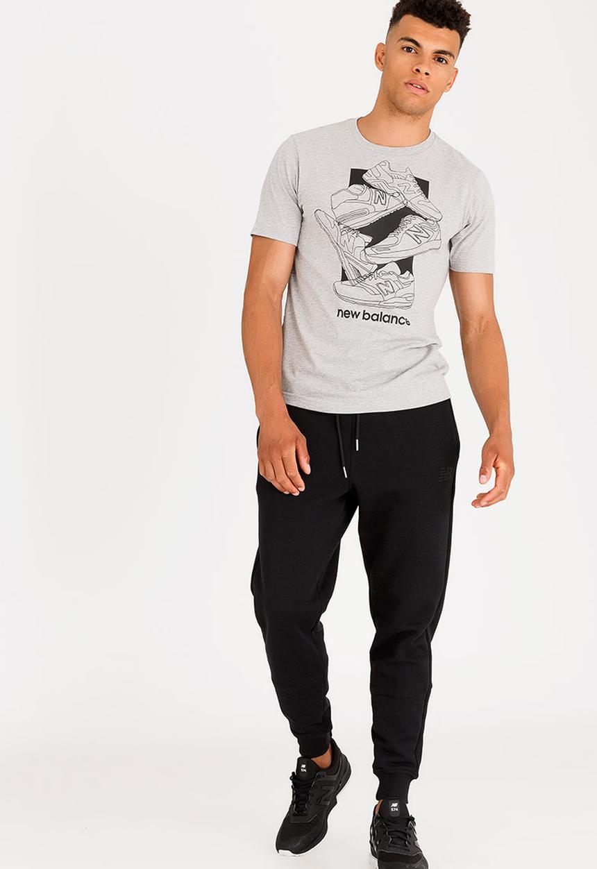 New Balance  - Sneaker Printed Tee Grey