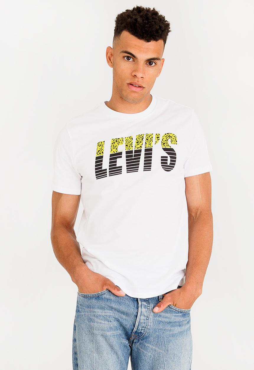Levi’s® - Logo Pattern Tee White