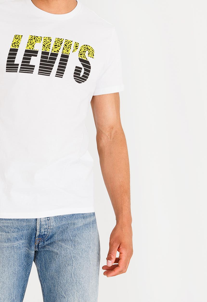 Levi’s® - Logo Pattern Tee White