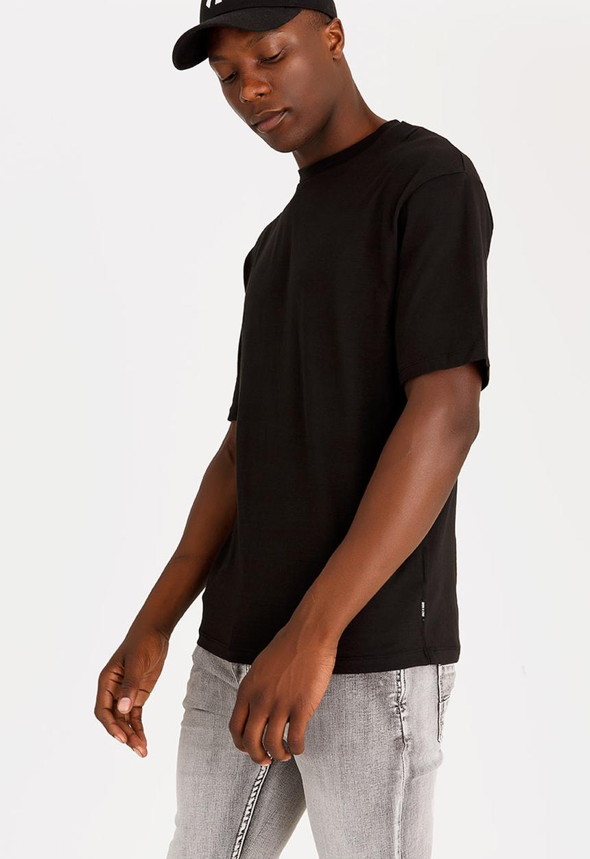 Only & Sons - Boxy Crew Neck Tee Black