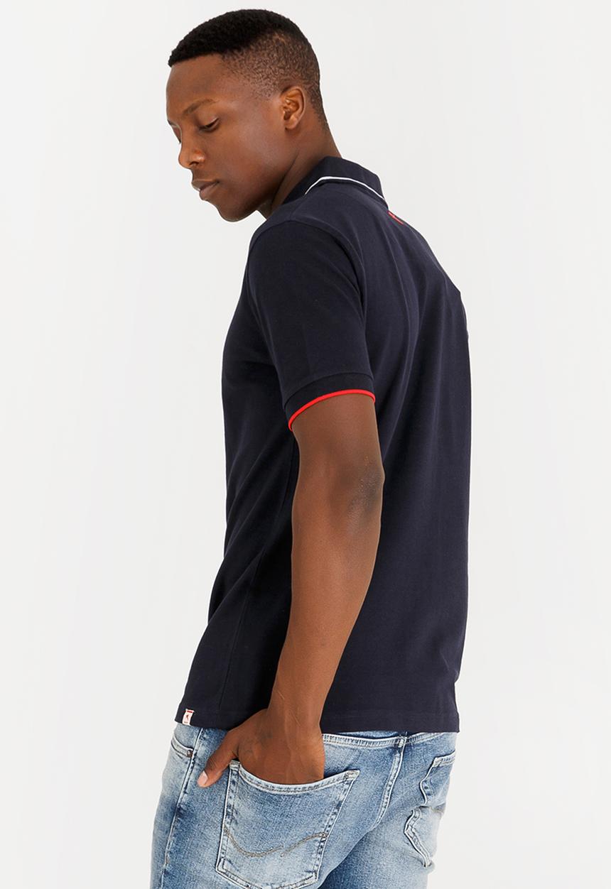 SOVIET - Swansea Pique Golfer Navy