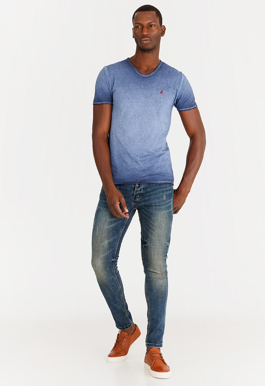 Polo Jeans Co. - Cold Pigment Dyed Tee Navy