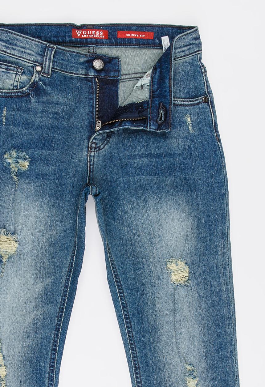 GUESS - Boys Skinny Jeans Dark Blue