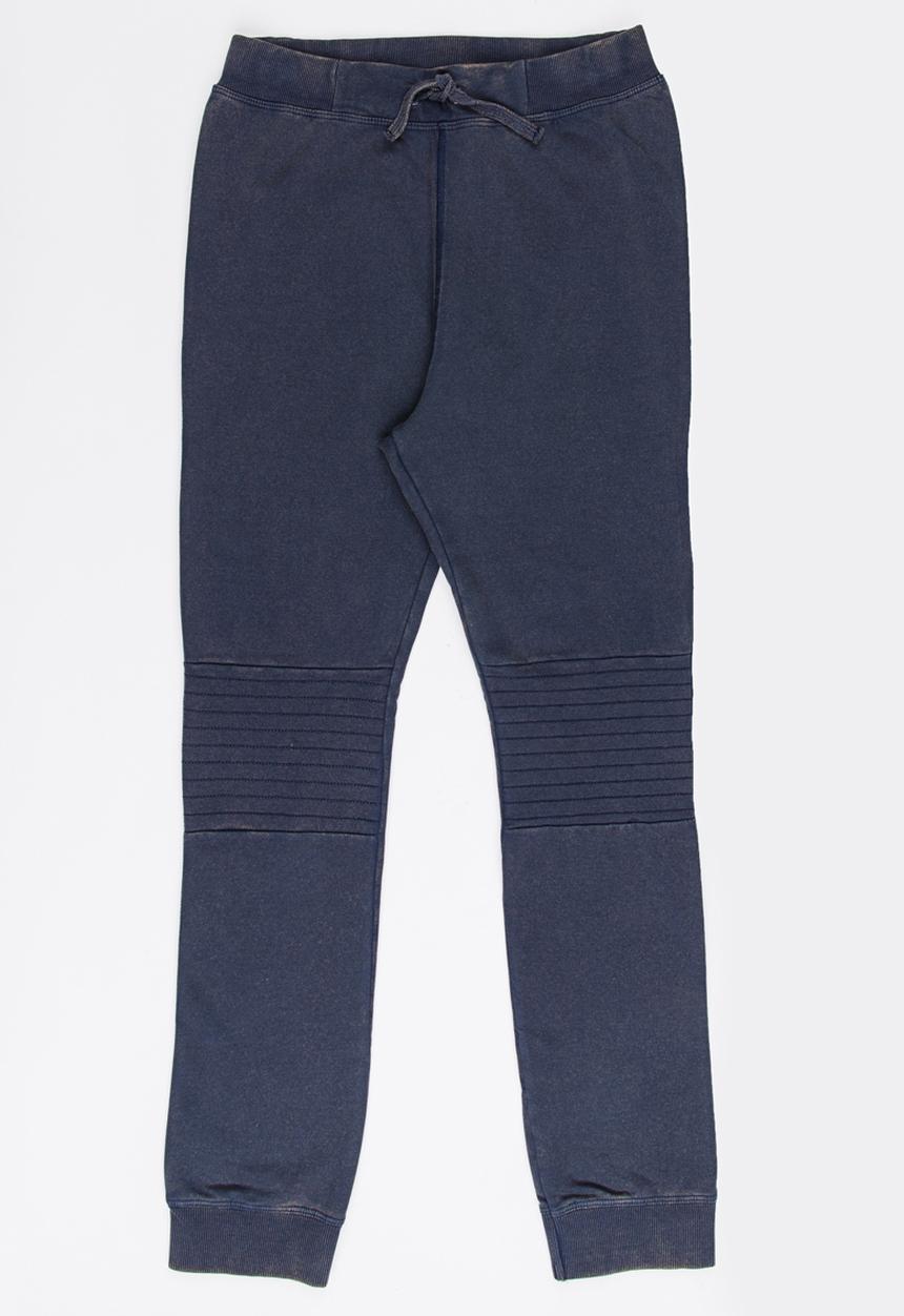 Name It - Boys Brushed Sweat Pants Mid Blue