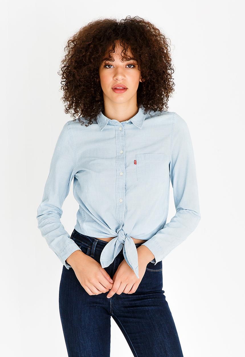 Levi’s® - Liza Tie Shirt Blue