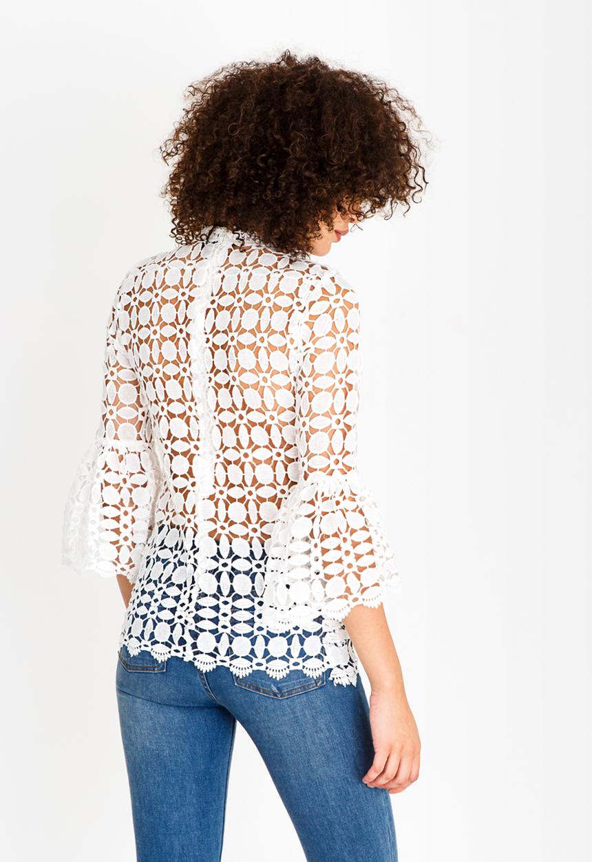 cath.nic - Lace Top White