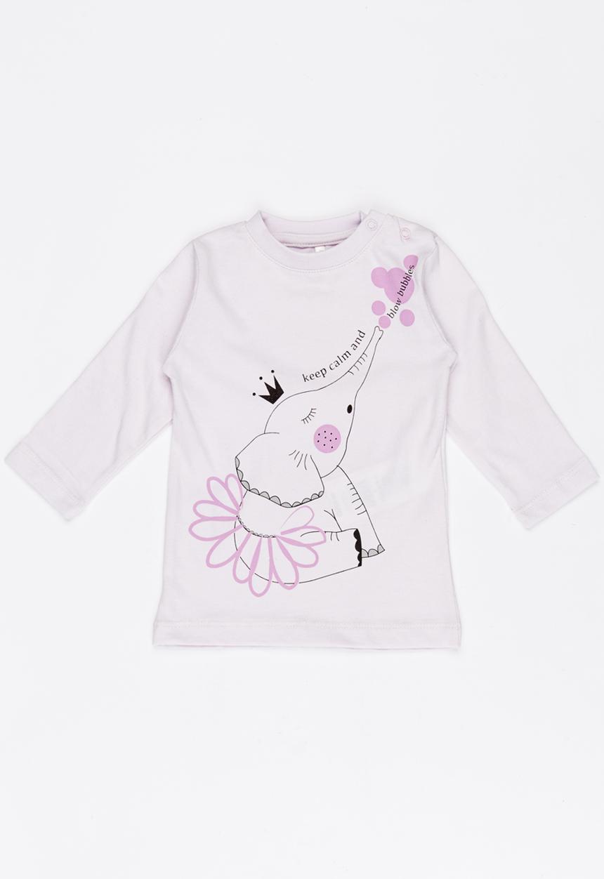 Soobe - Girls Printed Long Sleeve Tee Pale Purple