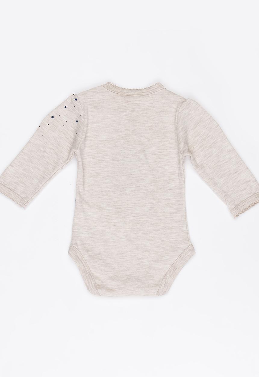 Soobe - Girls Printed Bodysuit Beige