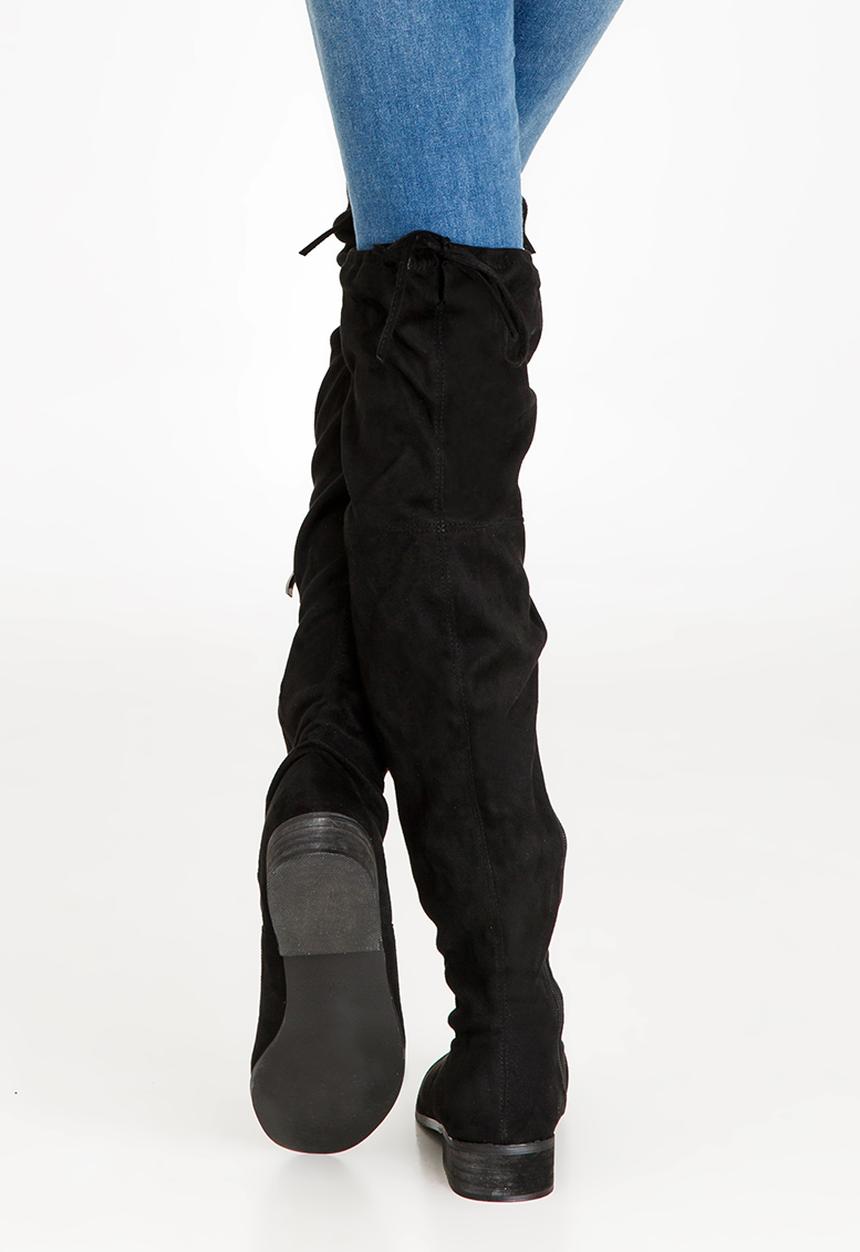 Footwork - Odi Over The Knee Boots Black