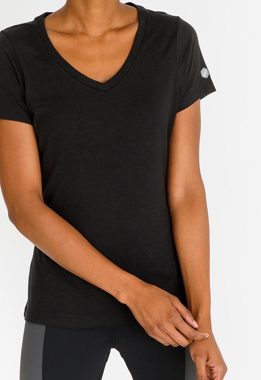 Asics Tiger - Essential Short Sleeve Top Black