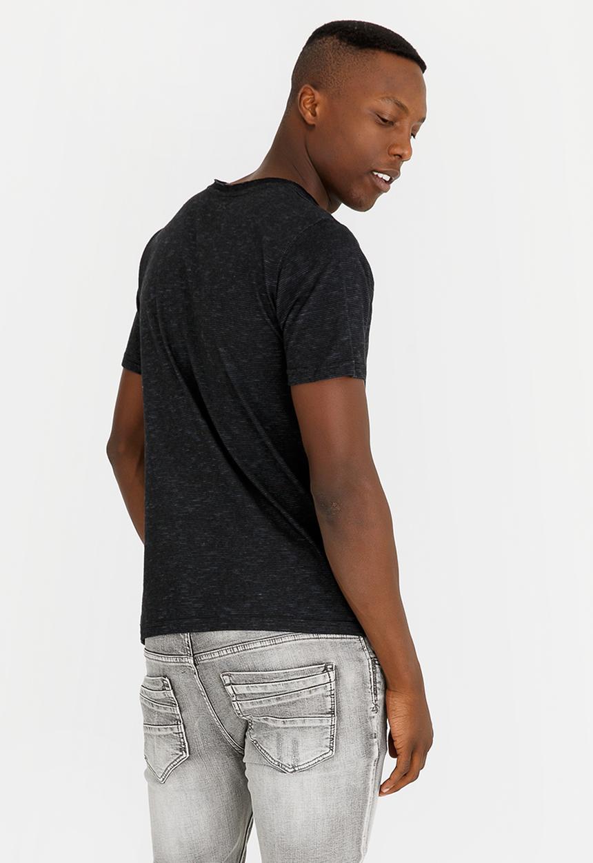 SOVIET - M Longford  Fashion Tee Charcoal