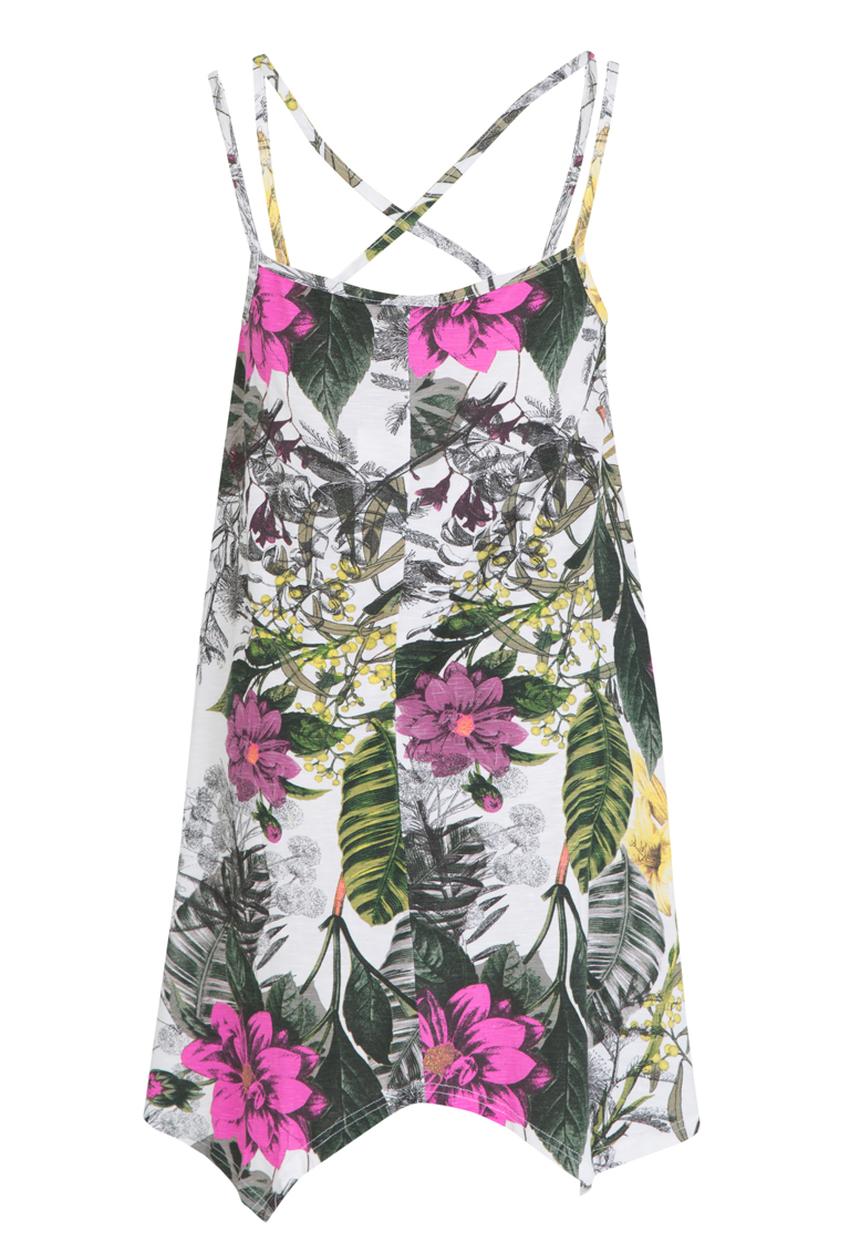 Rebel Republic - Hankey Hem Dress Multi-colour