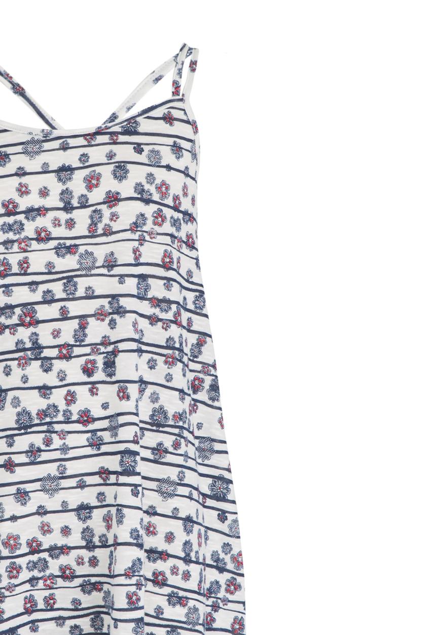 Rebel Republic - Hankey Hem Dress White