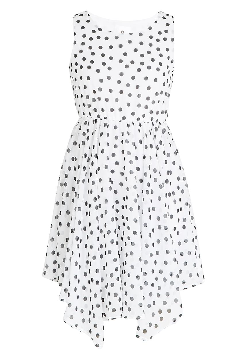 Rebel Republic - Hanky Hem Dress White