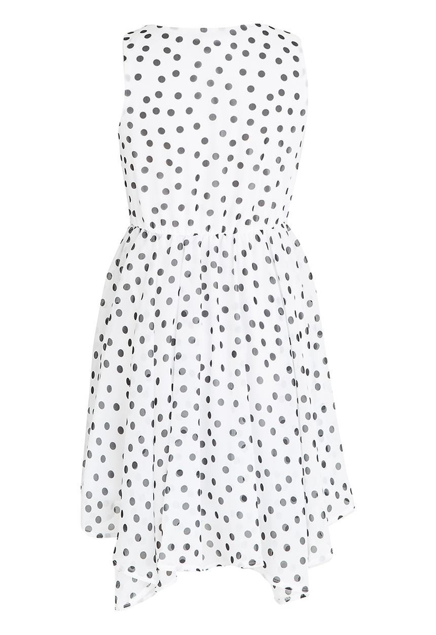 Rebel Republic - Hanky Hem Dress White