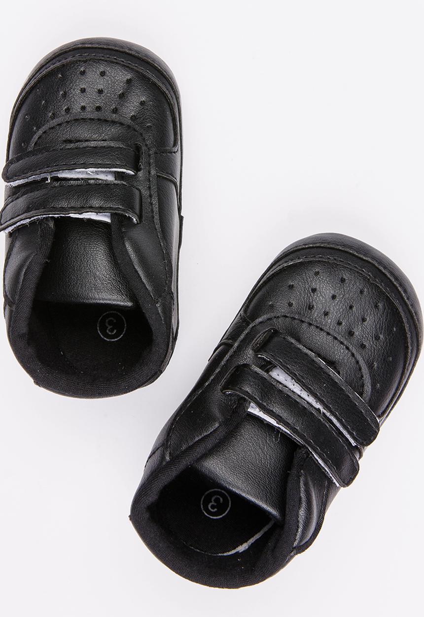 Pop Candy - Boys sneakers with velcro straps - black 