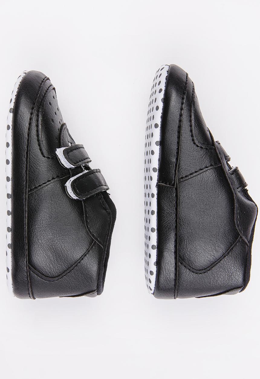 Pop Candy - Boys sneakers with velcro straps - black 