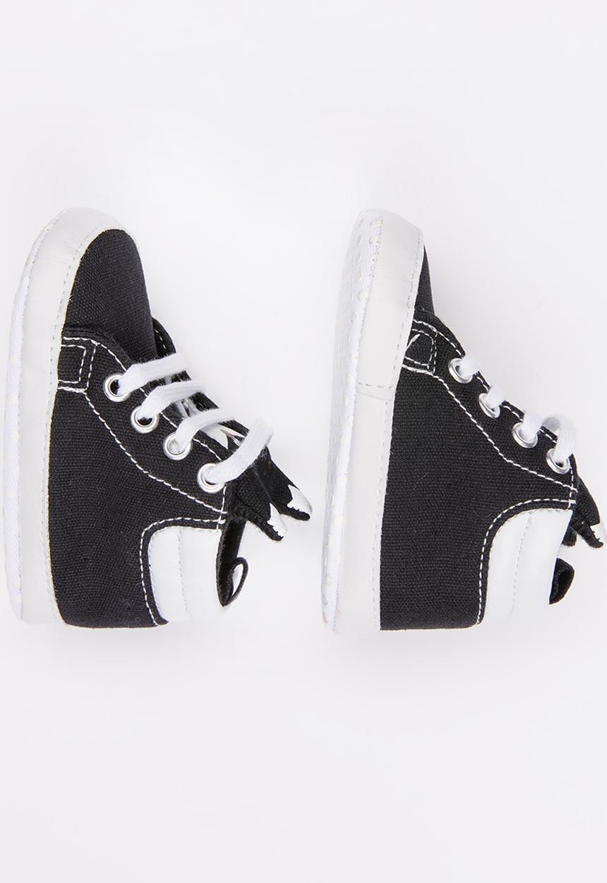 Pop Candy - Boys High Top Sneaker Black