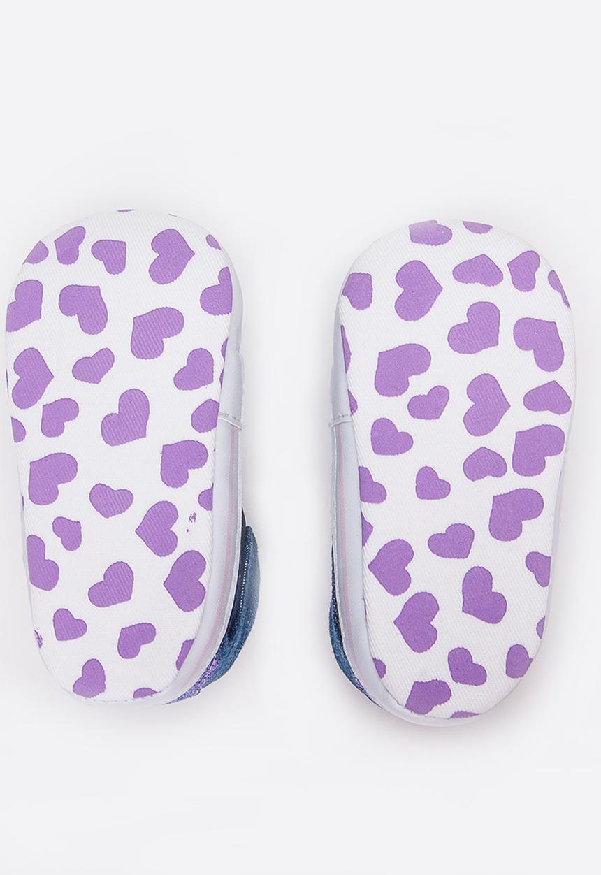 Pop Candy - Printed High Top Sneaker Blue