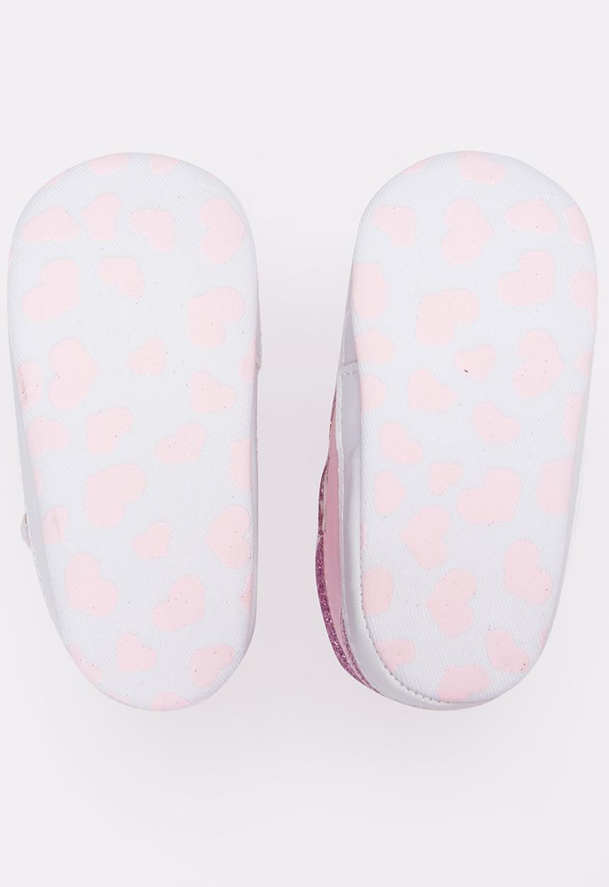 Pop Candy - Printed High Top Sneaker Mid Pink