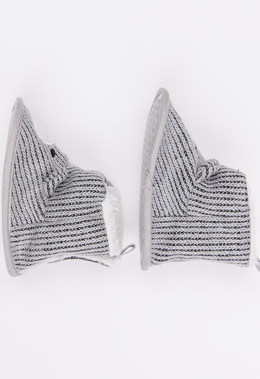 Pop Candy - Girls Bear Boot Grey