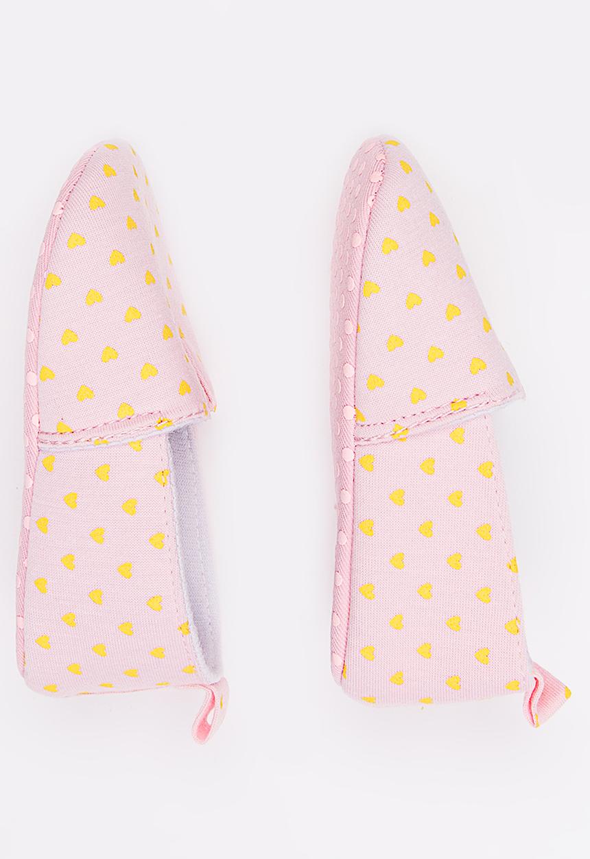 Pop Candy - Girls Printed Pump Pale Pink