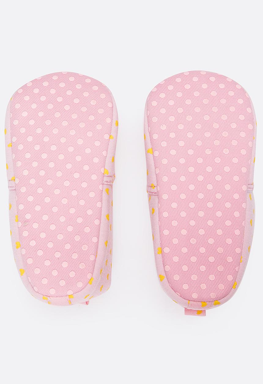 Pop Candy - Girls Printed Pump Pale Pink