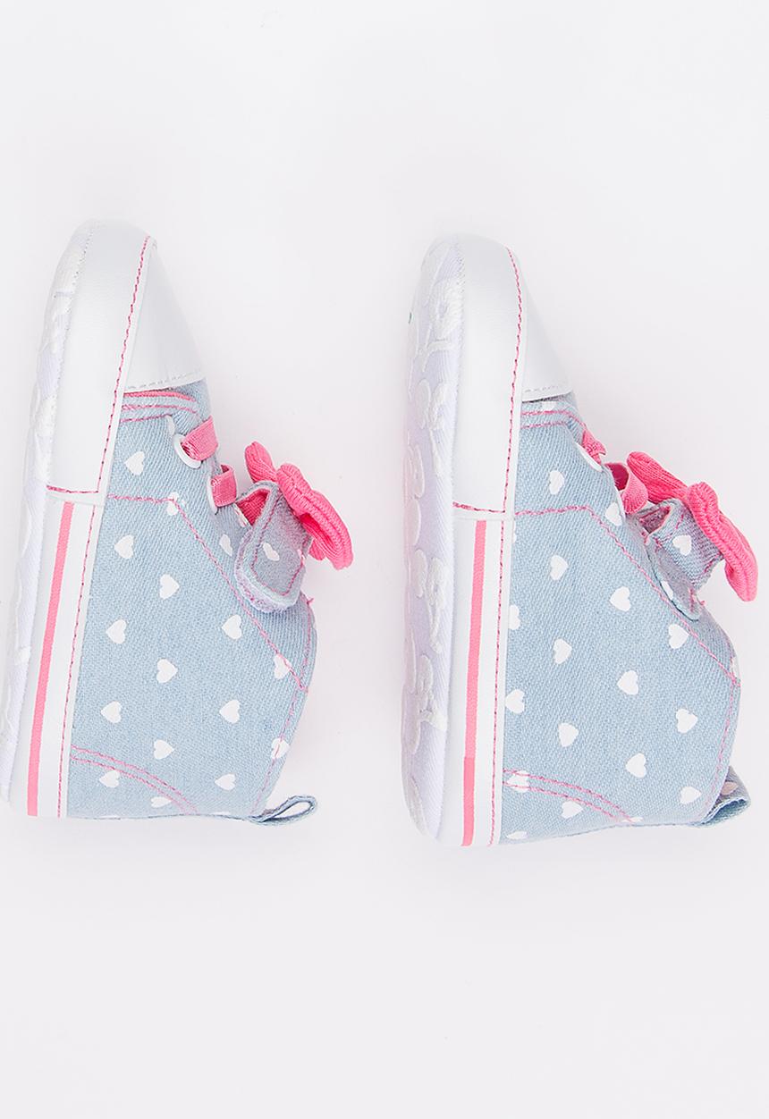 Pop Candy - Printed High Top Sneaker Blue
