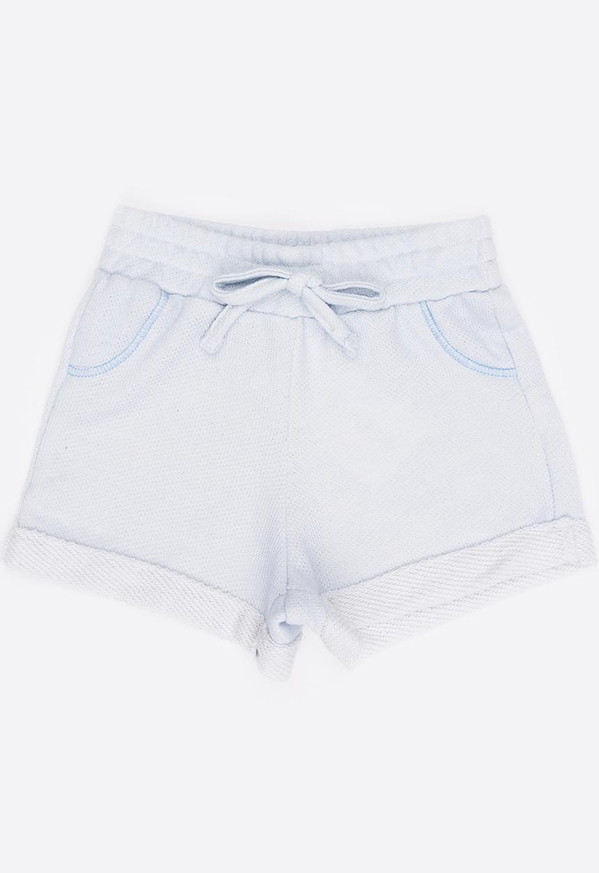 See-Saw - Girls fleece shorts - grey