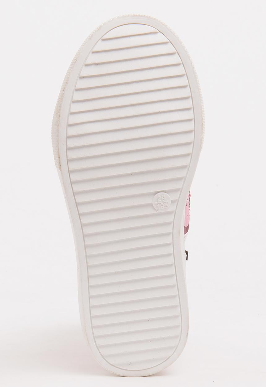 Pop Candy - Girls  Sparkle High Top Sneaker Mid Pink