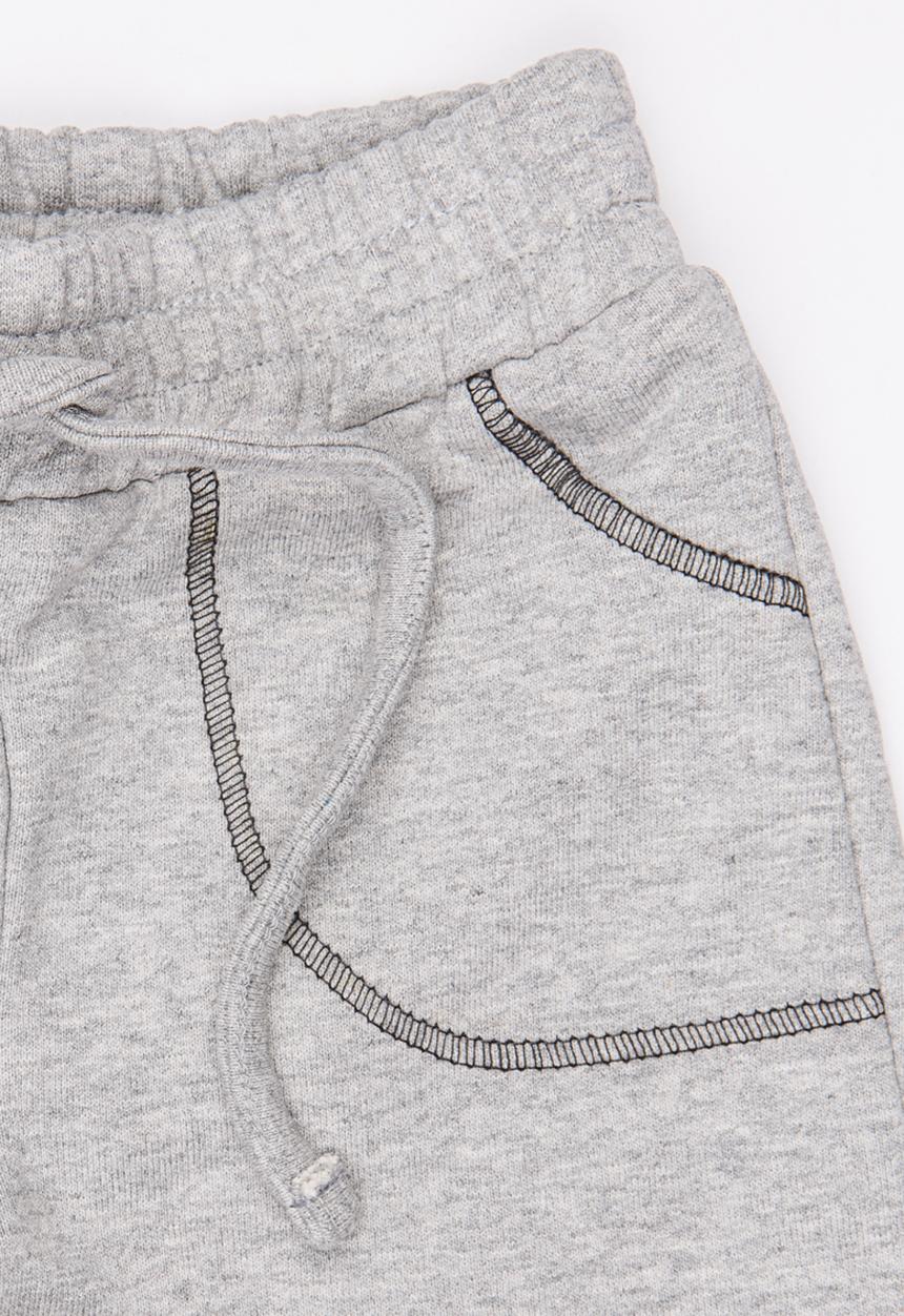 See-Saw - Knit Pull On Shorts Grey